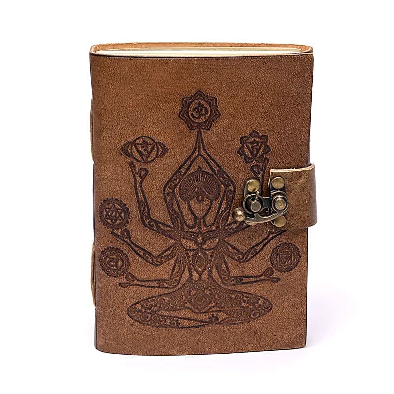 Carnet de note Chakra Méditation (cuir synthétique)